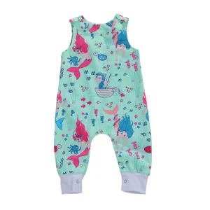 Citgeett Baby Cotton Romper Sleeveless