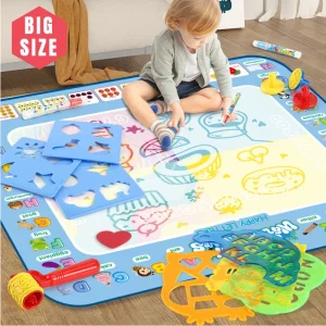 100x80CM Magic Water Coloring Doodle Mat With Reusable Magic Pens